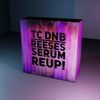 24 TC Serum Reese Presets for DnB cover