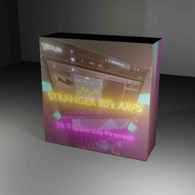 29 TC Stranger 80’s Arpeggiator Serum Presets cover