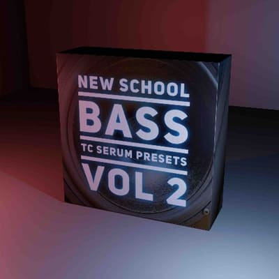 30 New School TC Serum Bass Presets Vol 2 cover