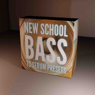 30 TC New School Bass Serum Presets cover