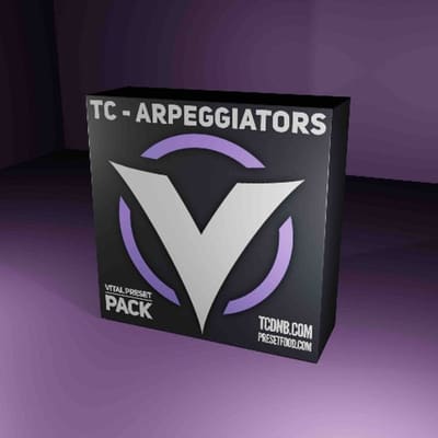 30 TC Vital Arpeggiator Presets cover