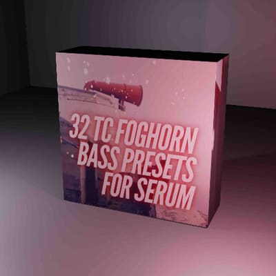 32 TC Foghorn Bass Presets for Serum cover