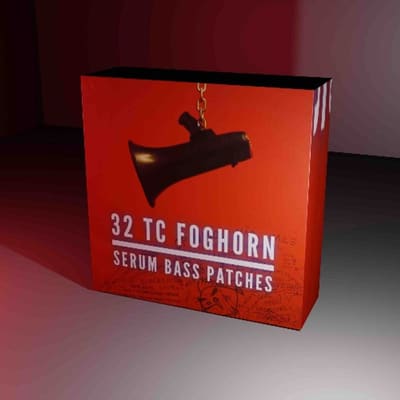 32 TC Serum Foghorn Bass Presets Volume 2 cover
