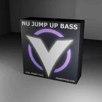 34 Nu Jump Up Bass Presets for Vital cover