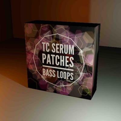 25 TC Serum Bass Loop Presets cover