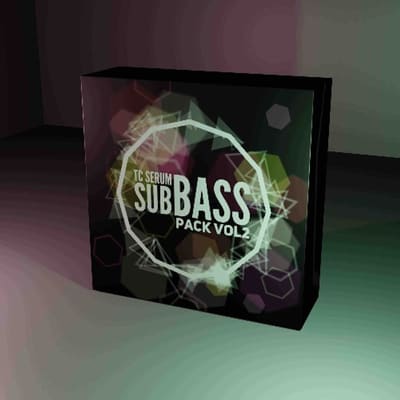 25 TC Serum Sub Bass Pack Vol2 cover